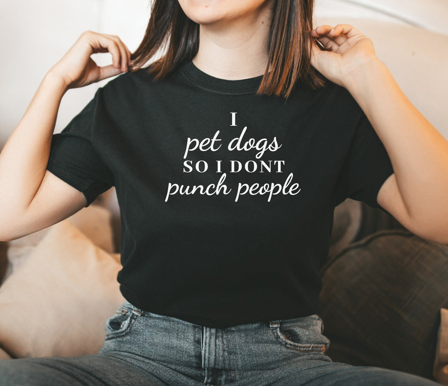 Pet Dogs Punch People Tee