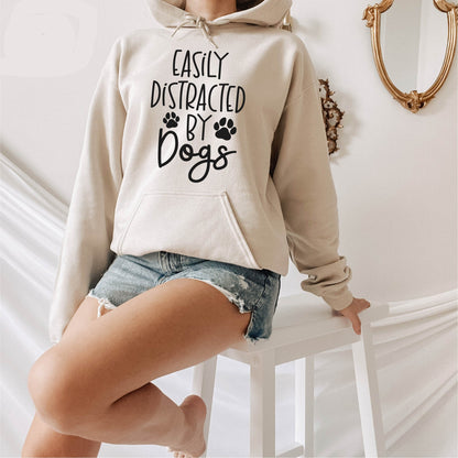 Easily Distracted By Dogs Hoodie V12