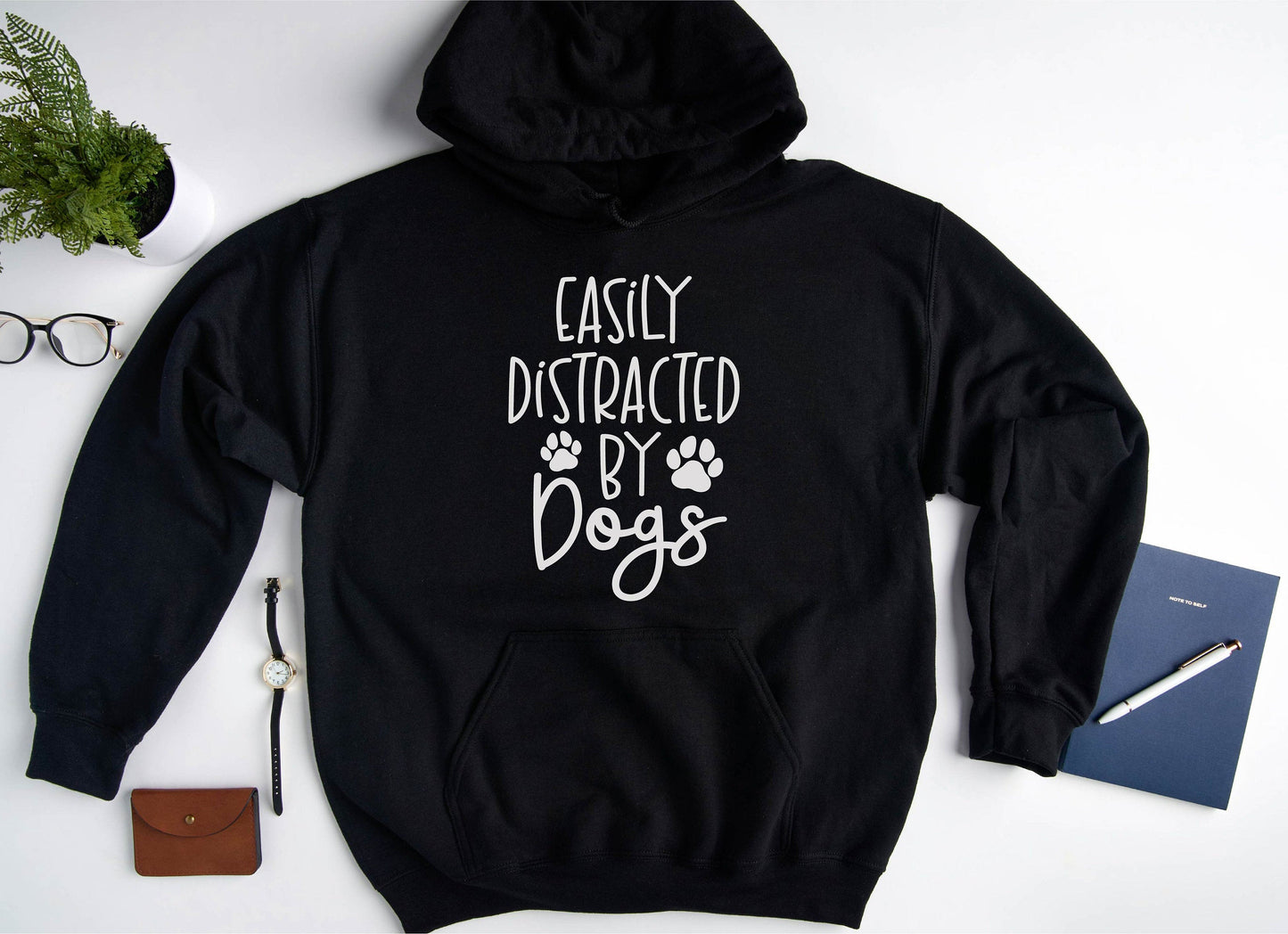 Easily Distracted By Dogs Hoodie V12