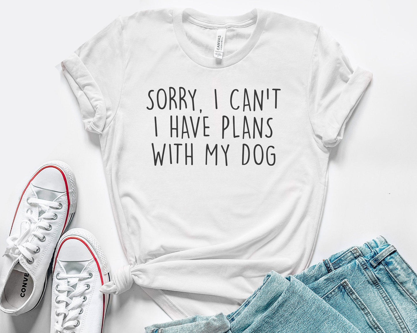 Plans With My Dog T Shirt