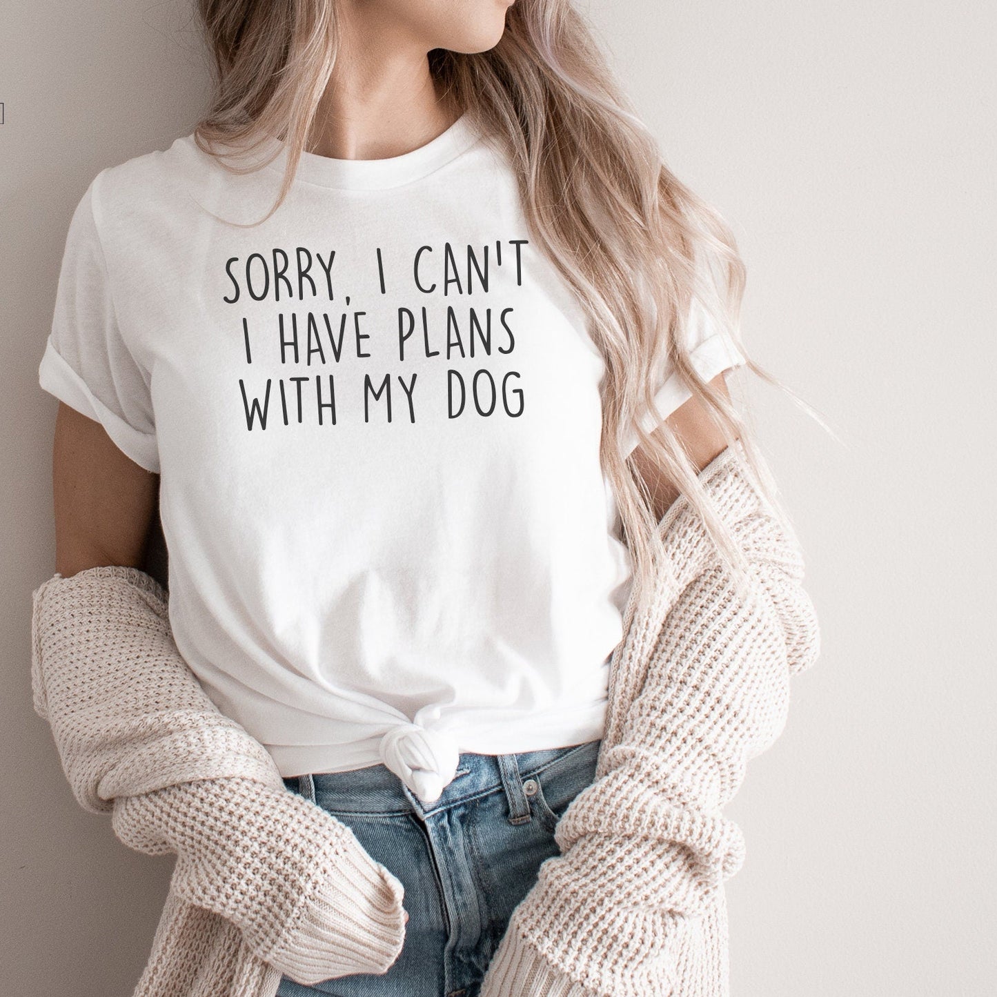 Plans With My Dog T Shirt
