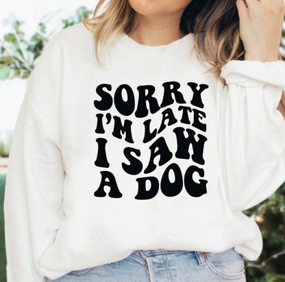 I Saw A Dog Sweater V3