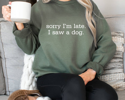 Sorry I'm Late Sweater V2