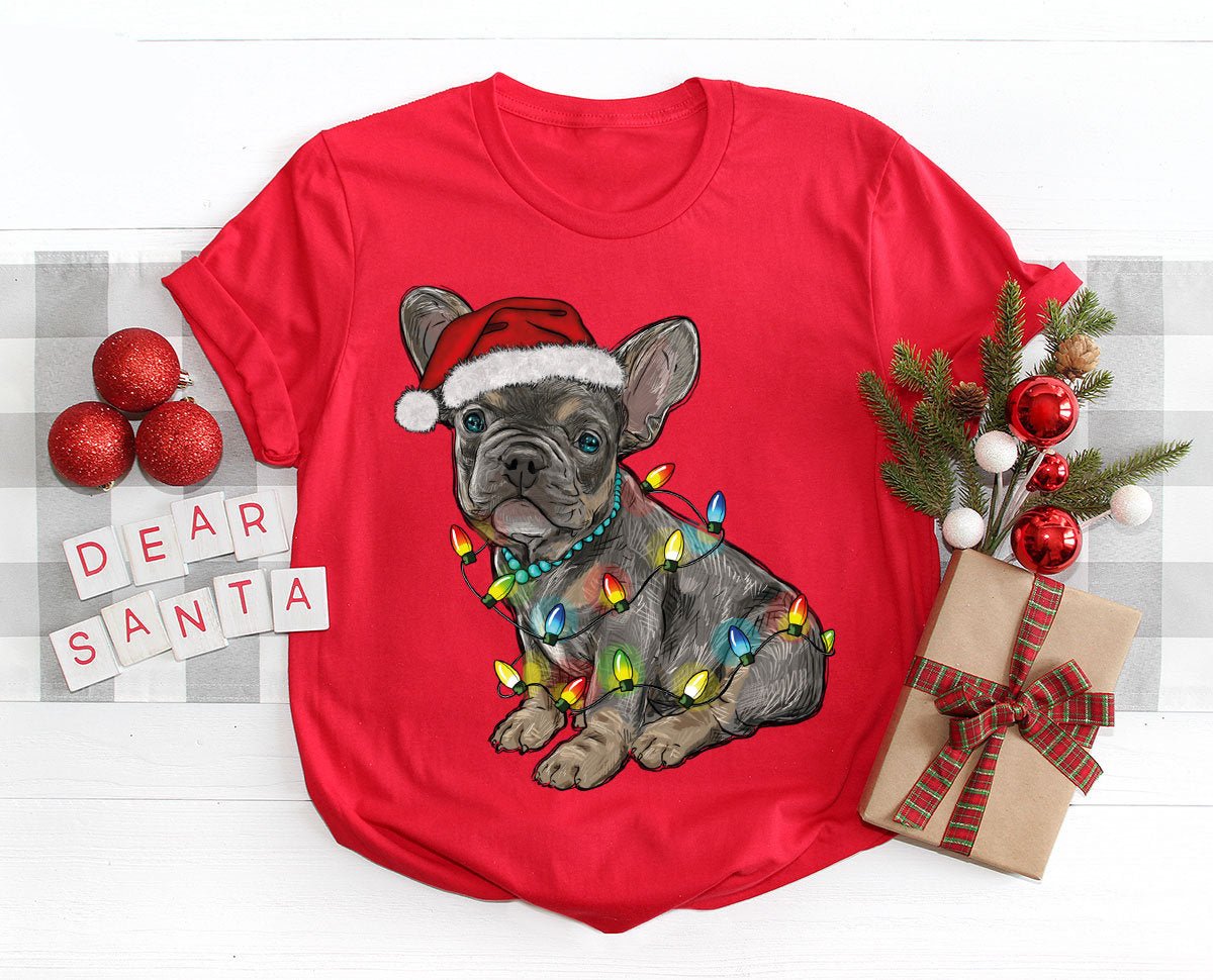 French Bulldog Christmas T-Shirt