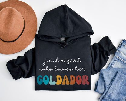 Goldador Dog Retro Hoodie
