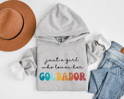 Goldador Dog Retro Hoodie