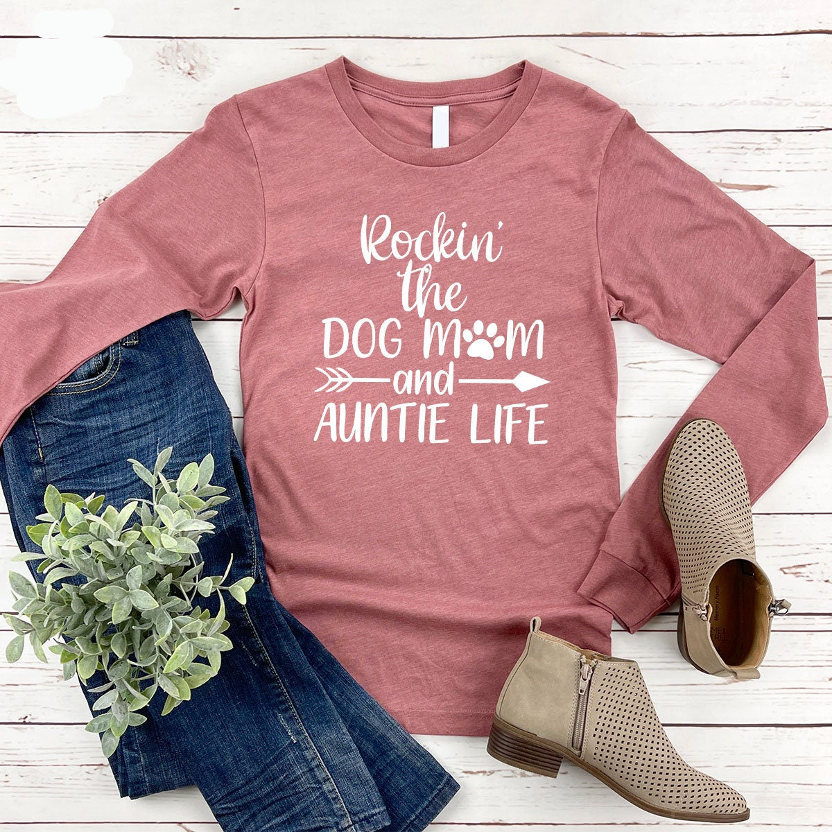 Funny Dog Mom Aunt Sweatshirt