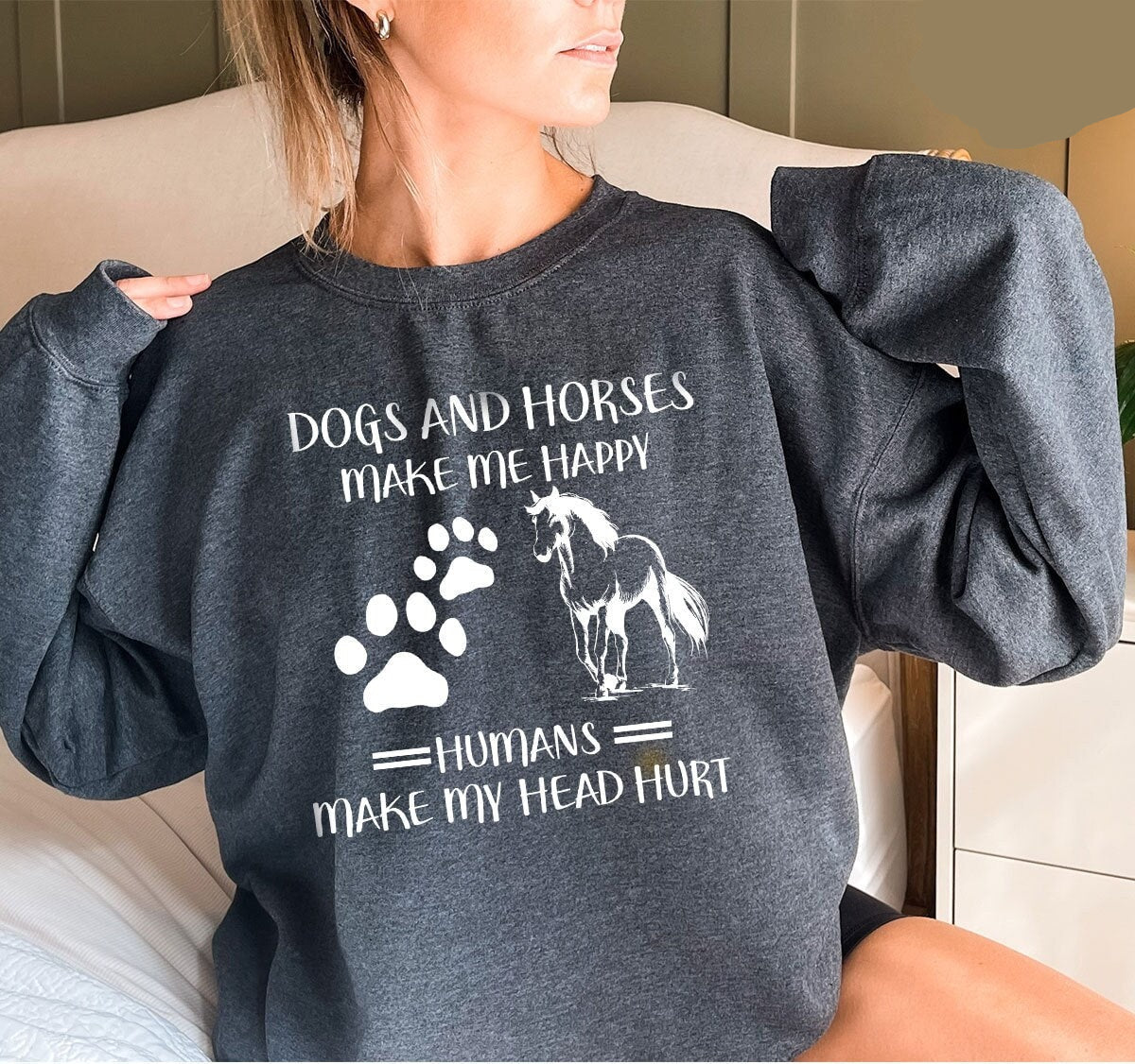 Dog's & Horses Sweater