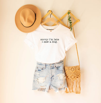 Sorry I'm Late Tee V5