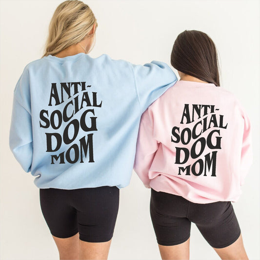 Anti Social Dog Mom Sweater