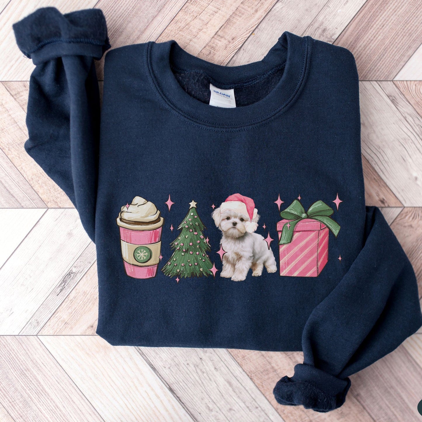 Maltese Dog Lover Sweater