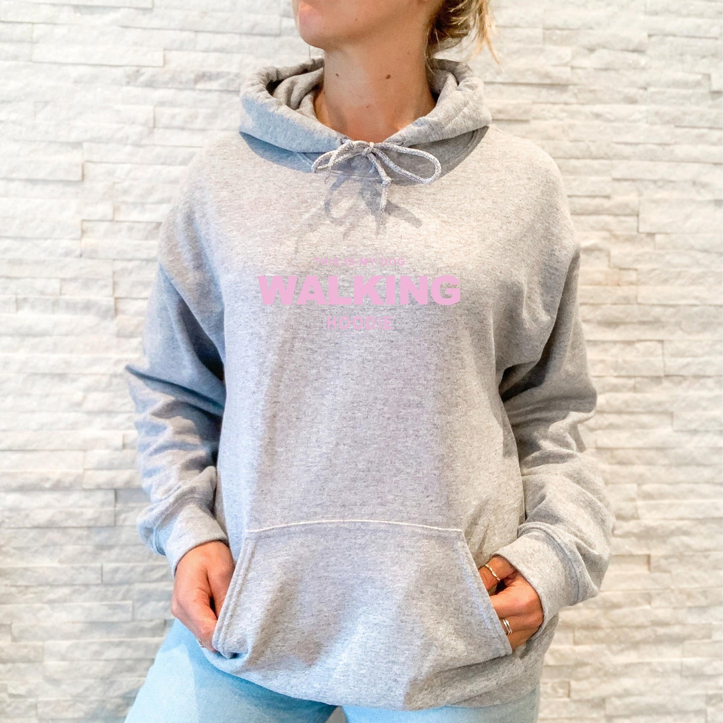 This Is My Dog Walking Hoodie