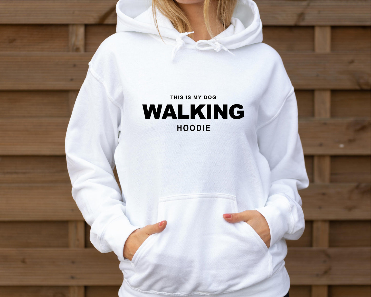 This Is My Dog Walking Hoodie