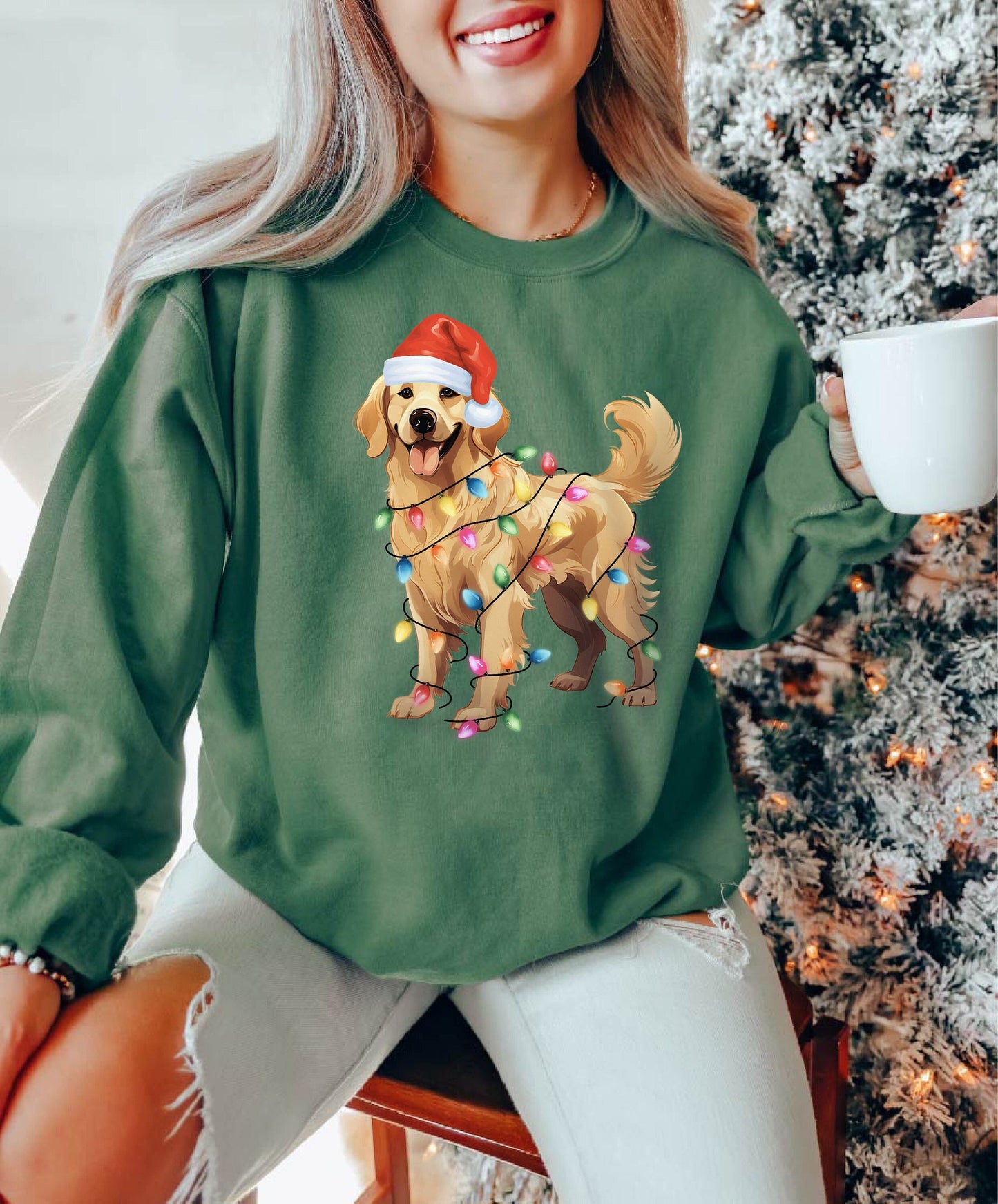 Christmas Labrador Sweater V3