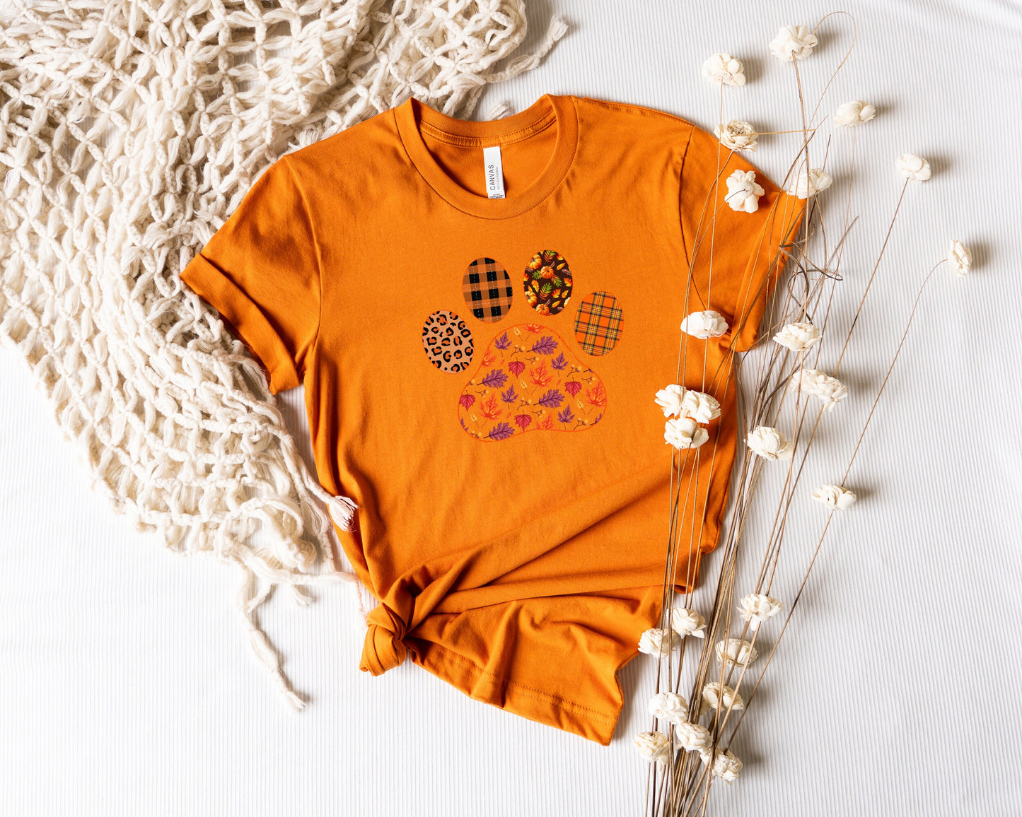 Leaves Dog Tee