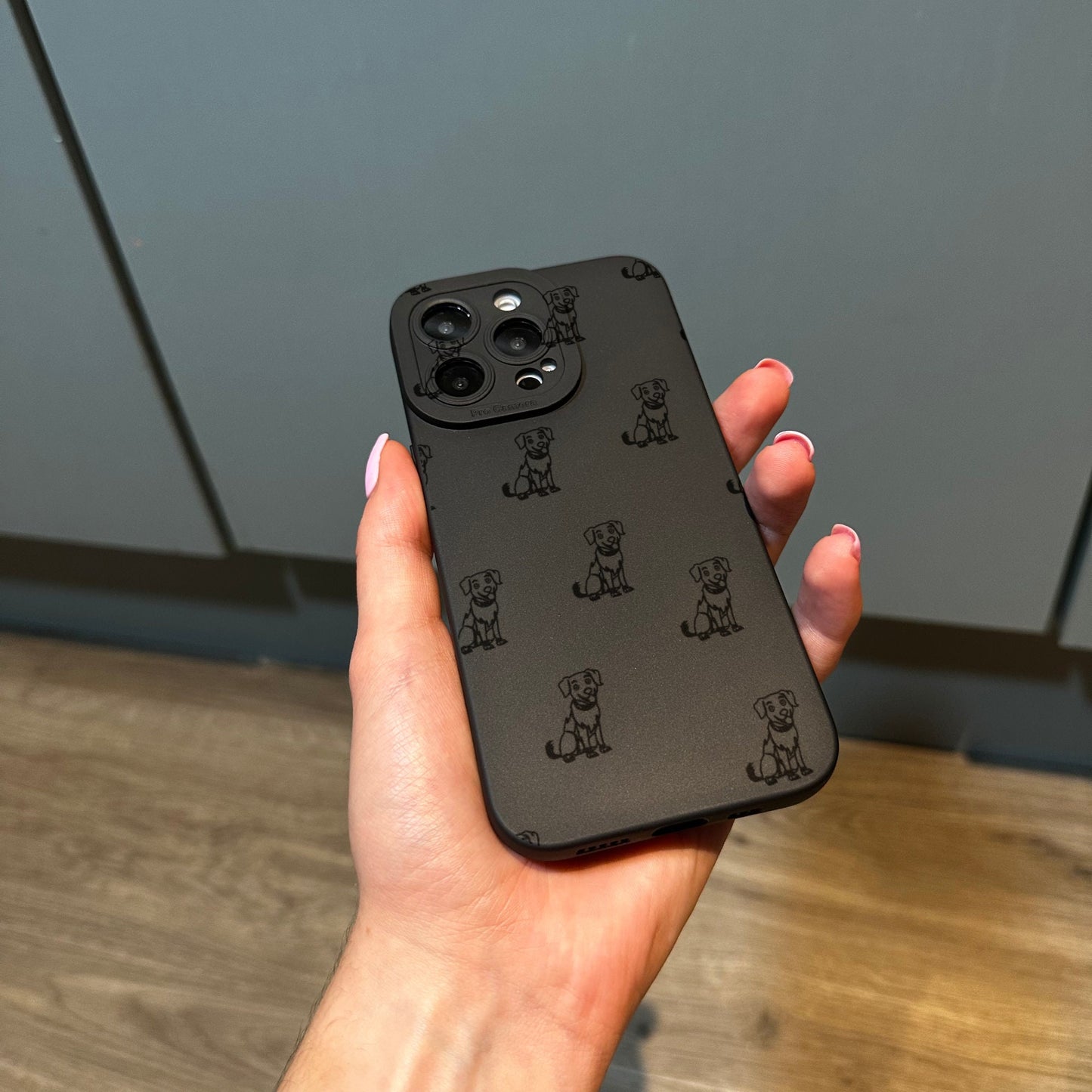 Black Lab Phone Case