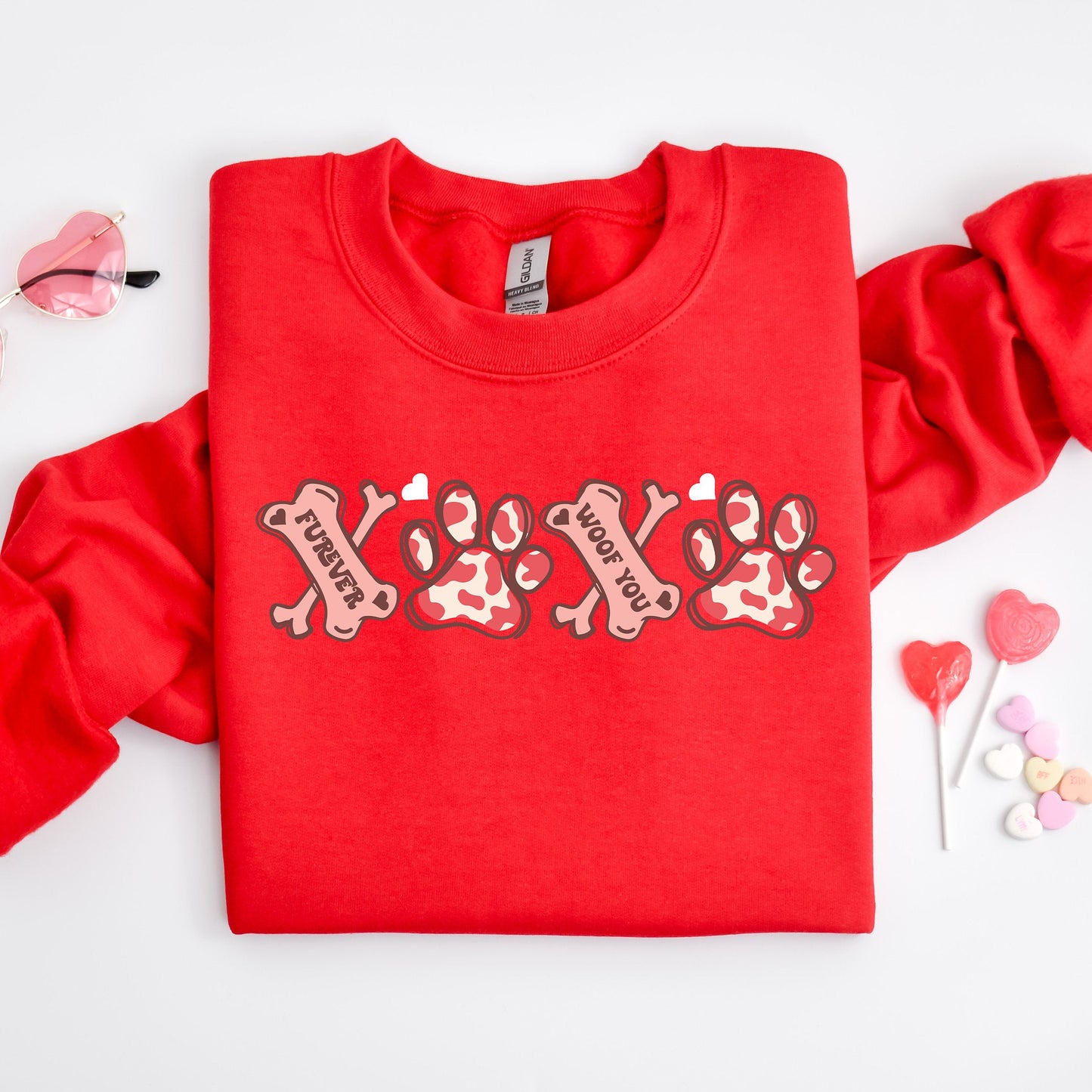 XOXO Paw Sweater