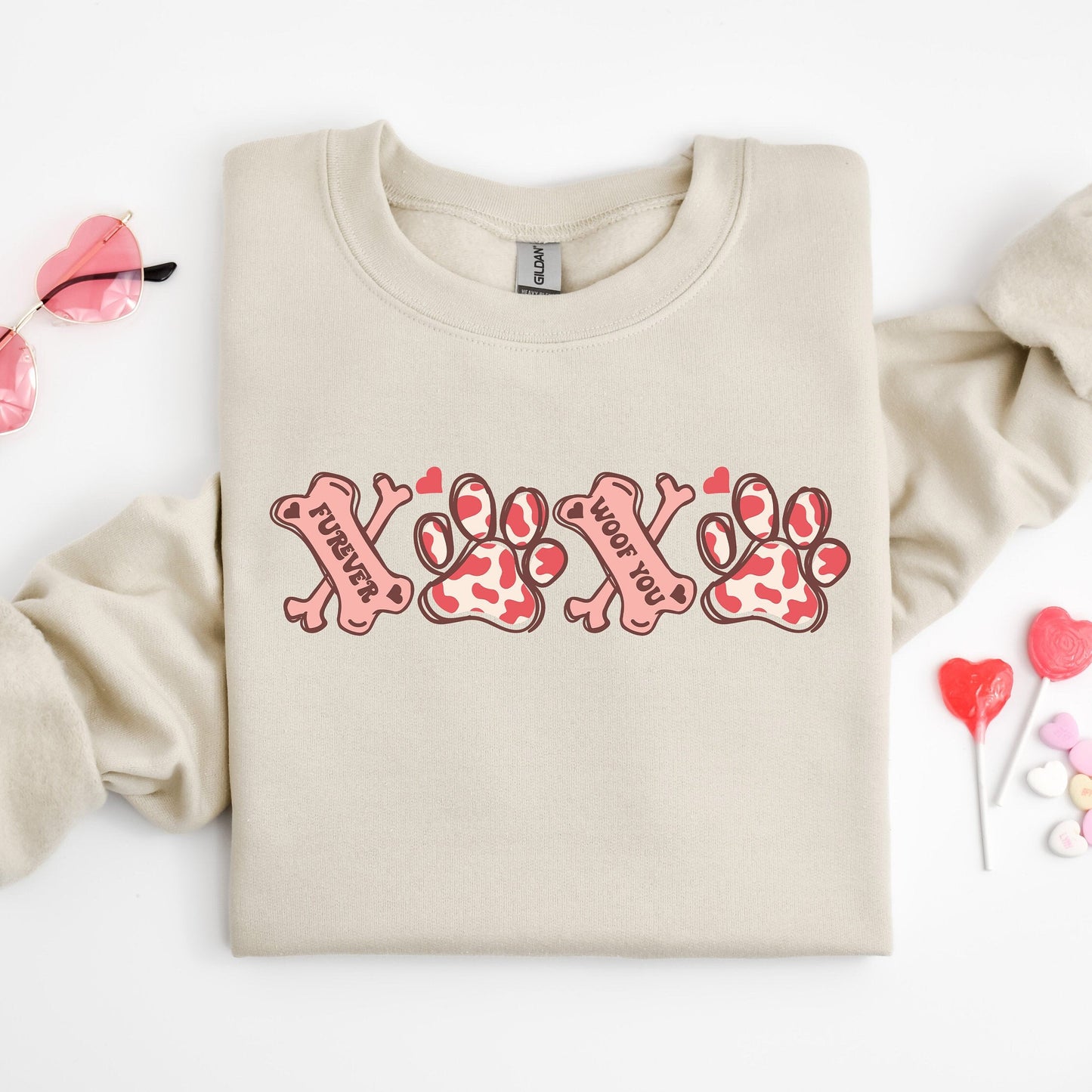 XOXO Paw Sweater