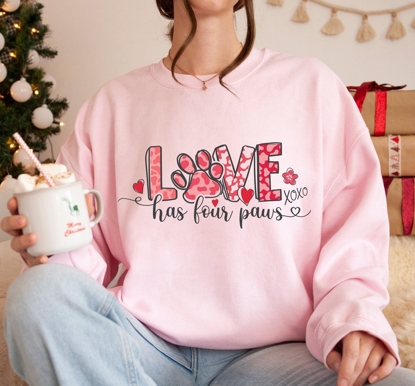 Love Has Four Paws Sweatshirt V5