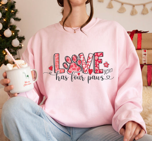 Love Has Four Paws Sweatshirt V5