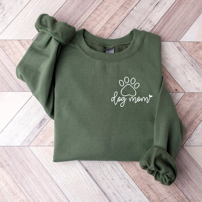Dog Mom Paw Sweater V2