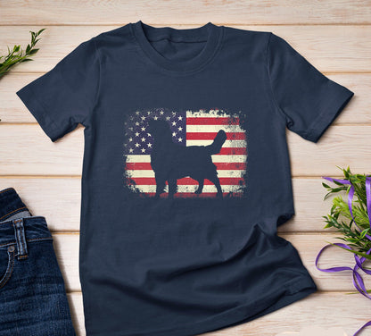 American Flag 4th of July Tee