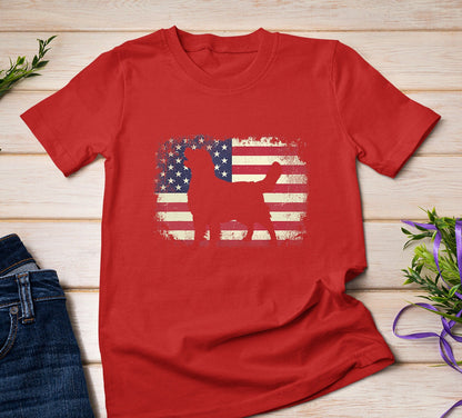 American Flag 4th of July Tee