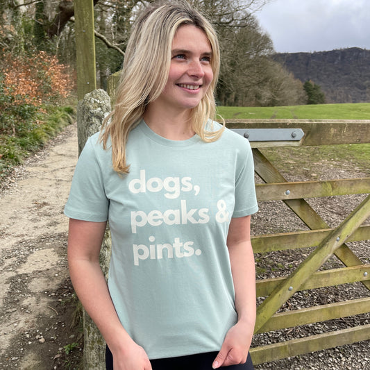 Dog's Peaks & Pints Tee