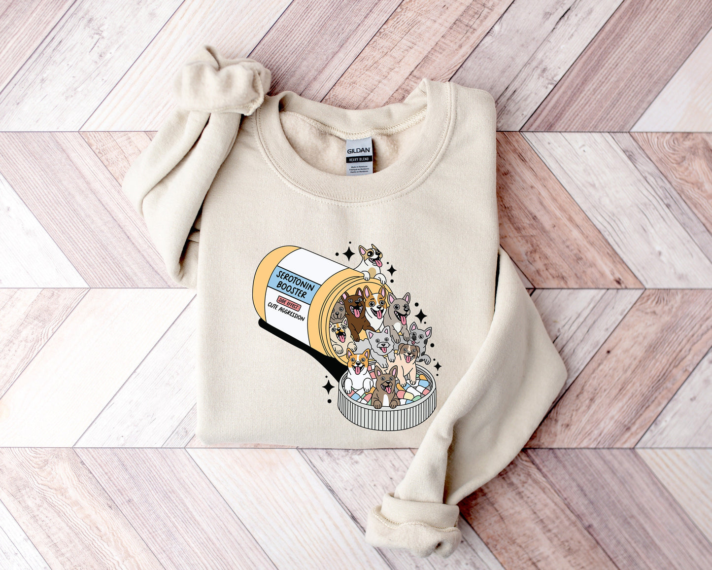 Serotonin Booster Dogs Sweatshirt