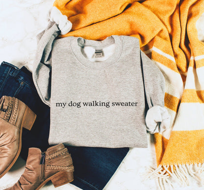 My Dog Walking Sweater V3