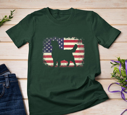 American Flag 4th of July Tee