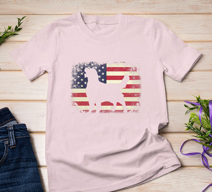American Flag 4th of July Tee