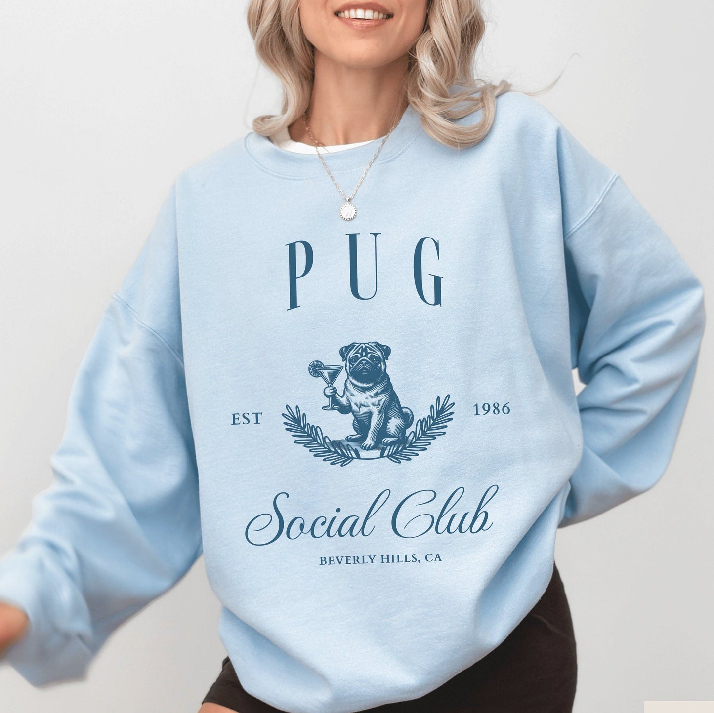Pug Social Club Sweater
