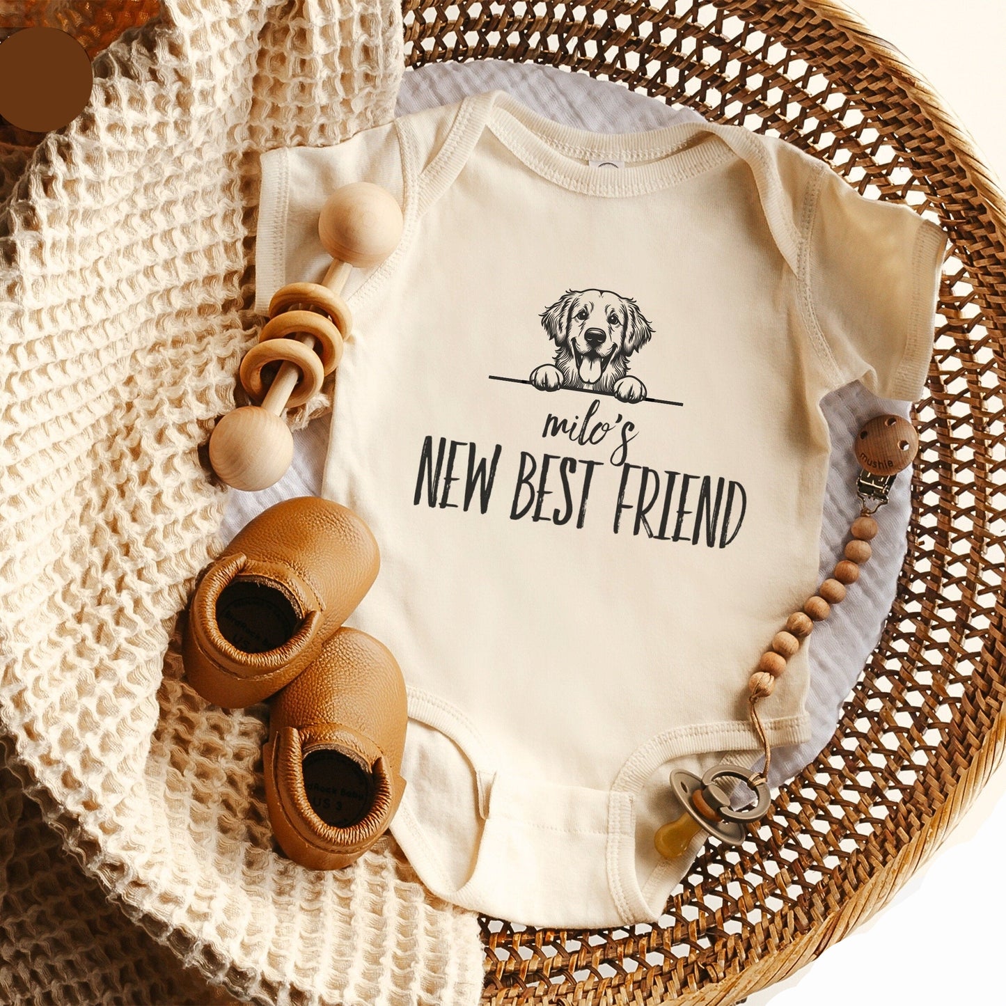 New Bestfriend Baby Bodysuit