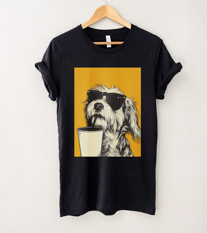 Dog With Sunglasses Graphic Tee