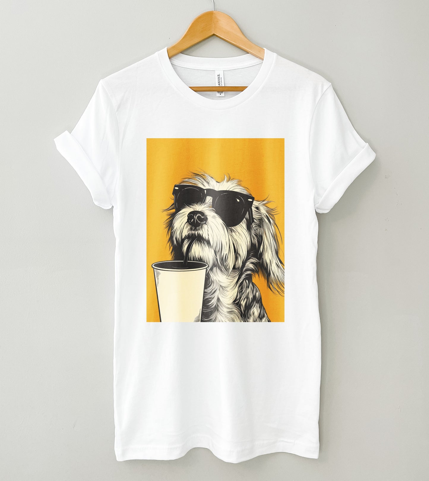 Dog With Sunglasses Graphic Tee