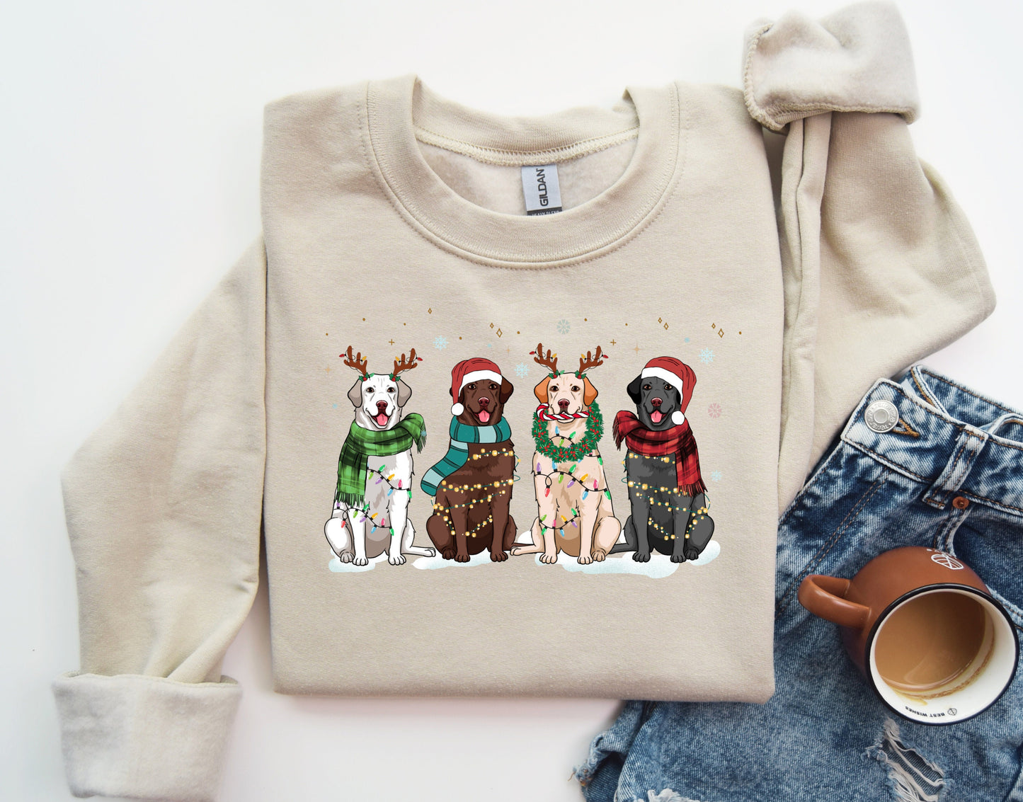 Christmas Labrador Sweater