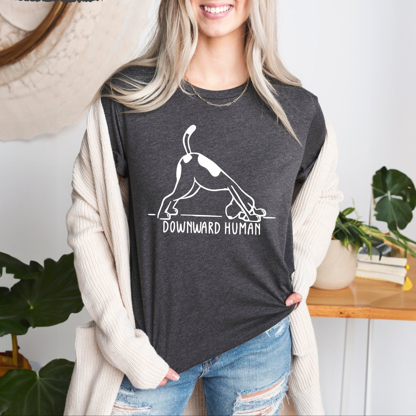 Downward Human Tee