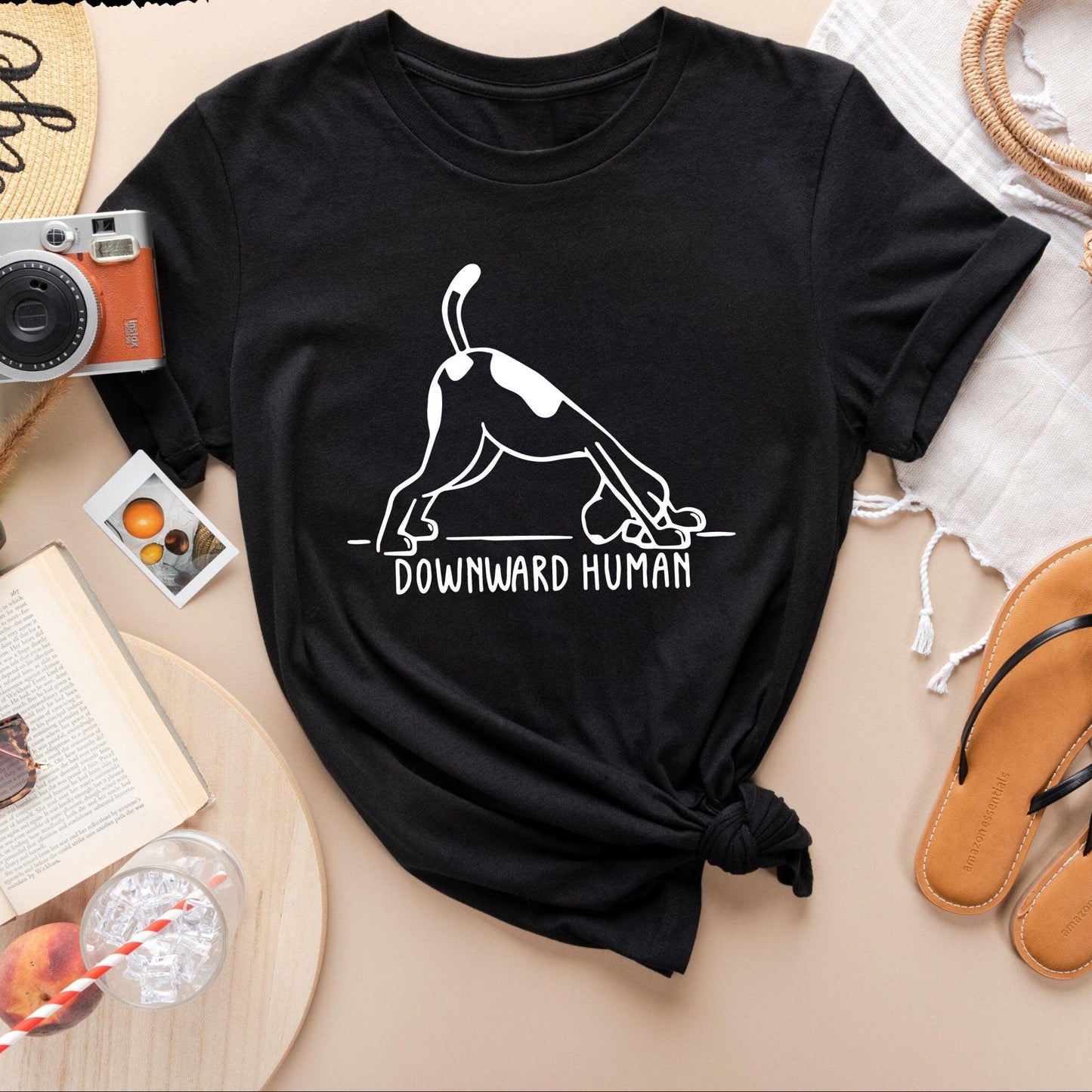 Downward Human Tee