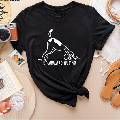 Downward Human Tee