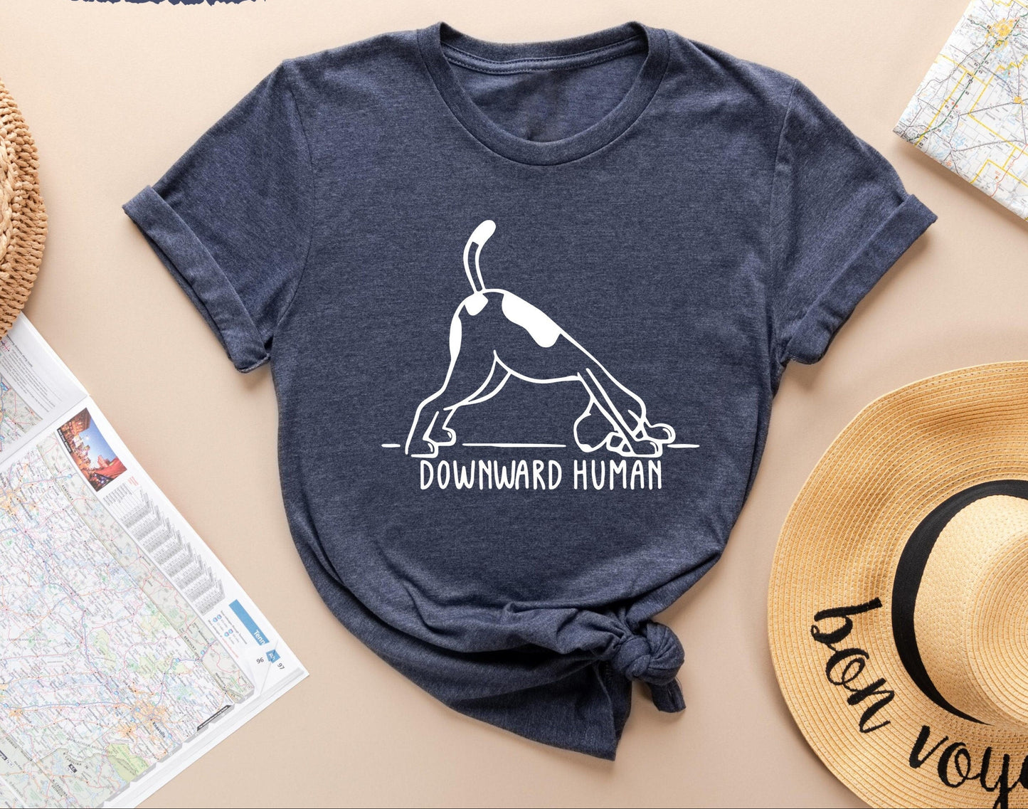 Downward Human Tee