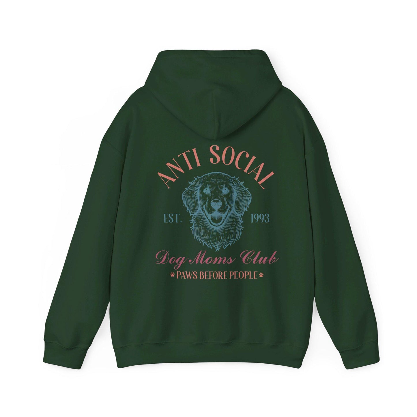 Anti Social Dog Mom Hoodie V3