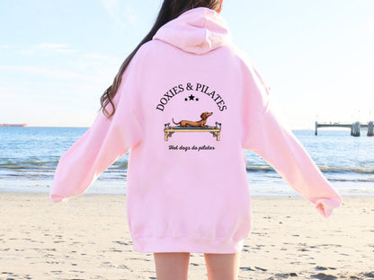 Dachshund Pilates Hoodie