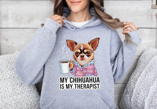 Funny Dog Therapist Hoodie