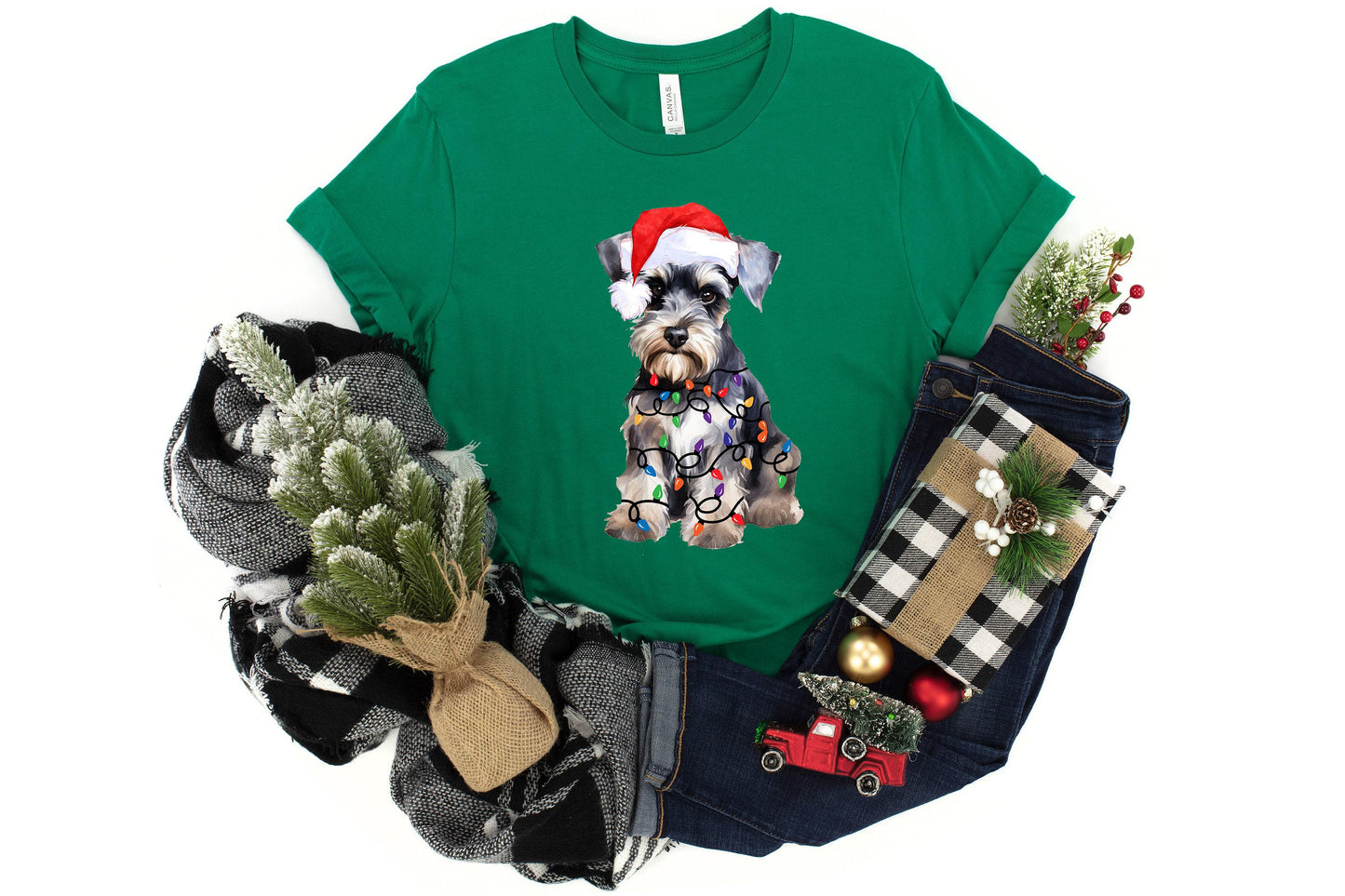 Christmas Schnauzer Sweatshirt