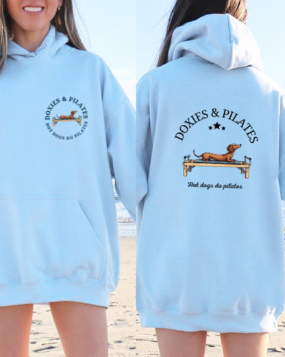 Dachshund Pilates Hoodie
