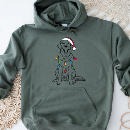 Christmas Golden Retriever Hoodie