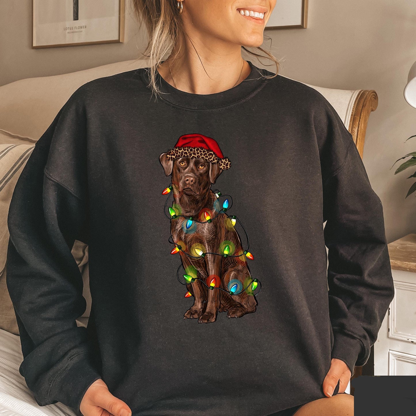 Labrador Christmas Sweater V4