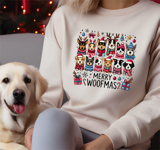 Merry Woofmas Dog Sweater