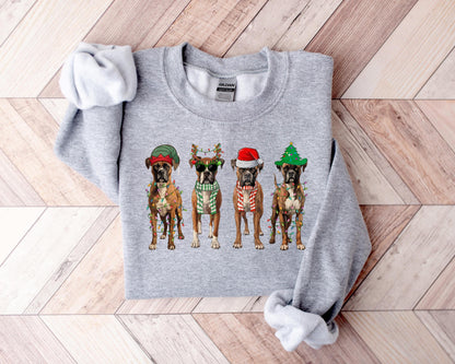 Christmas Boxer Sweater